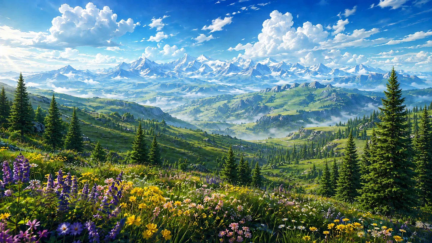 《护林人》森林山谷场景资产